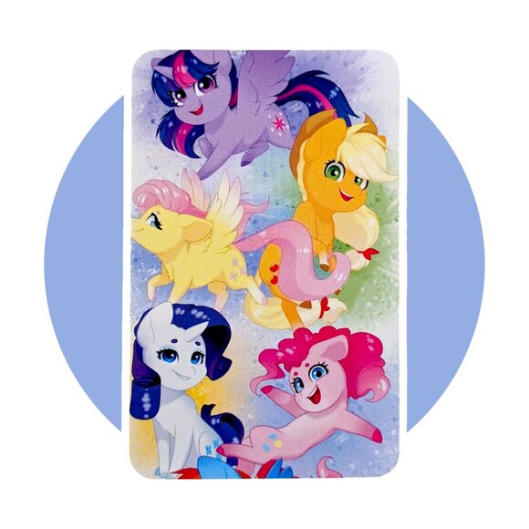 My Little Pony Art Lomo Card (MLP08): Fluttershy, Applejack, Rarity, Pinkie Pie - Picture 1 of 2